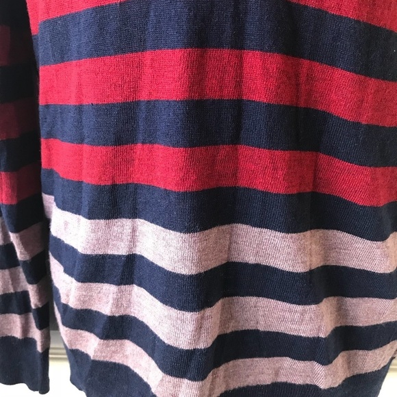 The Limited Navy Striped Sweater - Picture 4 of 7